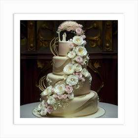 Wedding Cake 9 Art Print