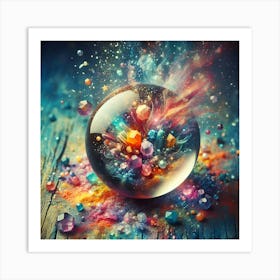 Mystical Crystal Ball Art Print