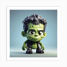 Baby Frankenstein 4 Art Print