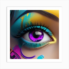 Eye Of The Artist 1 Art Print
