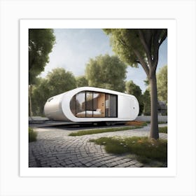 Tiny House On Wheels 7 Art Print