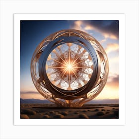 Sphere Of Light Art Print