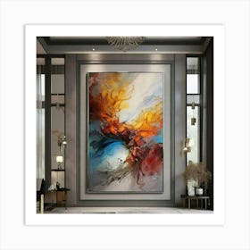 Abstract Painting 1 Art Print