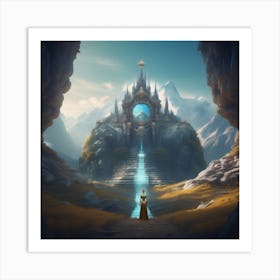 Fairytale Castle 25 Art Print