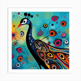 Peacock 18 Art Print