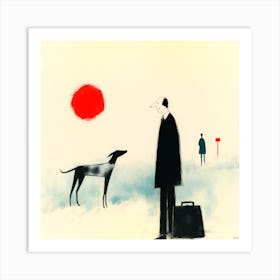 Dogs And Their People XX Art Print