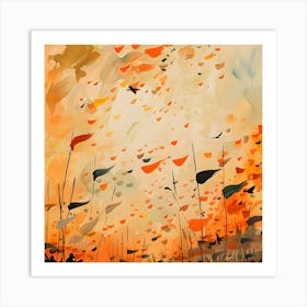 'Flying Flags' Art Print