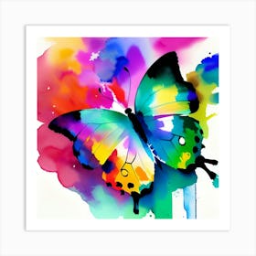 Colorful Butterfly 76 Art Print