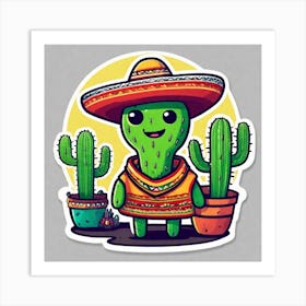 Cactus 15 Art Print