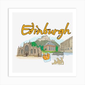 Edinburgh 1 Art Print