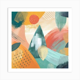 Abstract Painting 103 Art Print