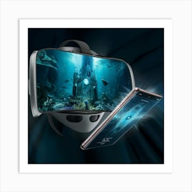 Vr Headset Art Print