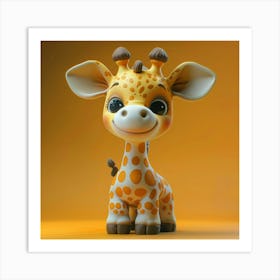 Giraffe 48 Art Print