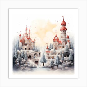 Christmas Stroke Elegance Art Print