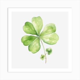 Four Leaf Clover Art Print