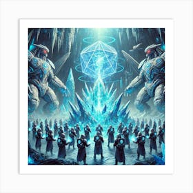 Icebound Order Elemental Cultivation Art Print