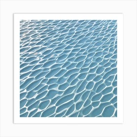 Surface Of A Pool Art Print