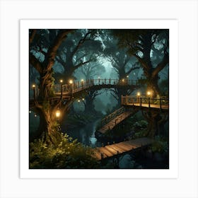 Fairytale Forest 23 Art Print