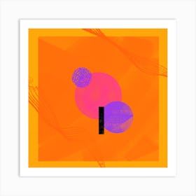 Orange Art Print