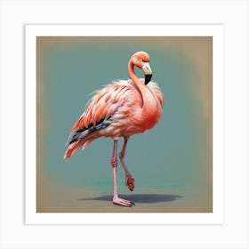 Flamingo 55 Art Print