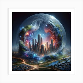 Cityscape 1 Art Print