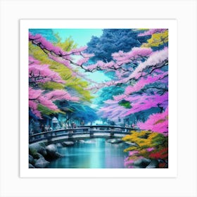 Cherry Blossoms 4 Art Print