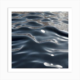 Surface Of Water 3 Art Print