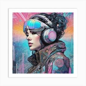 Punk Fashion Art Print