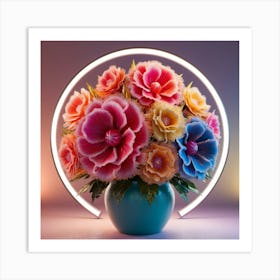 Flowers In A Vase Art Print