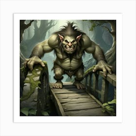 Troll 6 Art Print