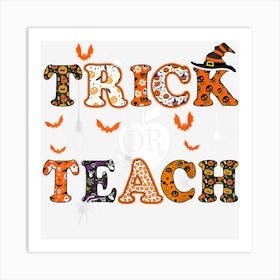 Funny Teacher Halloween Costume 2022 Art Print