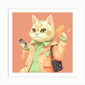 Kitty Cat 3 Art Print