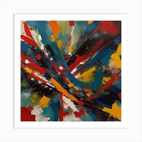 Abstract Painting 14 Art Print