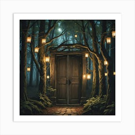 Doorway To The Forest Art Print