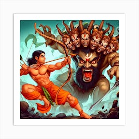 Lord Rama Art Print