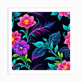 Pattern Flower Art Print