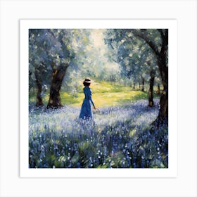 Dreamweaver's Palette: Secluded Symphony 2 Art Print