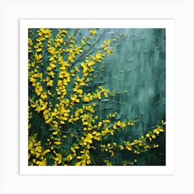 Forsythia 4 Art Print