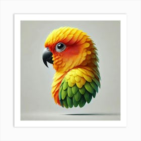 Parrot 9 Art Print