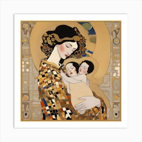 Mother And Child Art Print