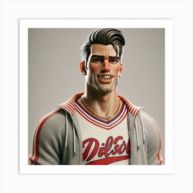 Fortnite Character Portrait Art Print