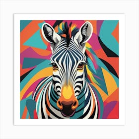 Zebra 2 Art Print