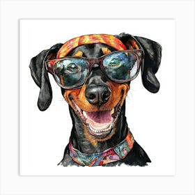 Dachshund 31 Art Print