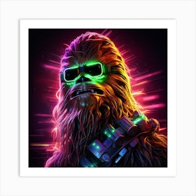 Star Wars Chewbacca Art Print