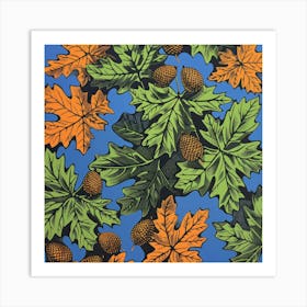 Autumn Leaves 45 Art Print