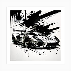 Ford Gt 9 Art Print