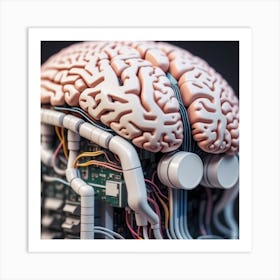 Brain Of A Computer 1 Art Print