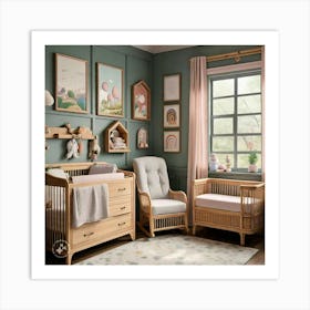 Baby Nursery 3 Art Print