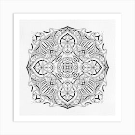 Mandala Spiritual Design Art Print