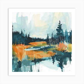 Marshland Art Print